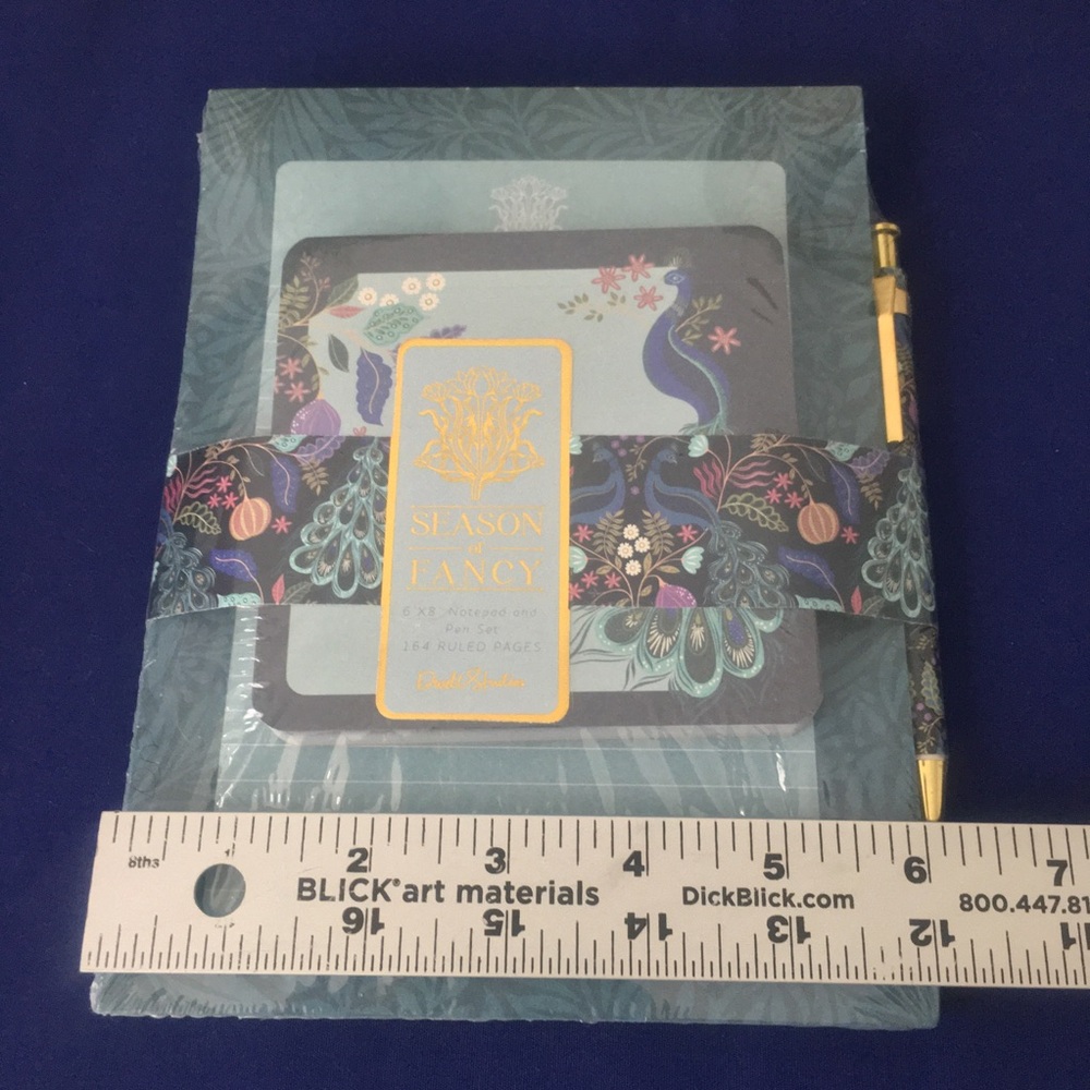 Peacock Stationery Set - Picture 6 of 6